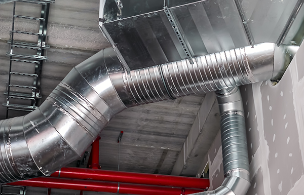 Air Ducts in industrial projects